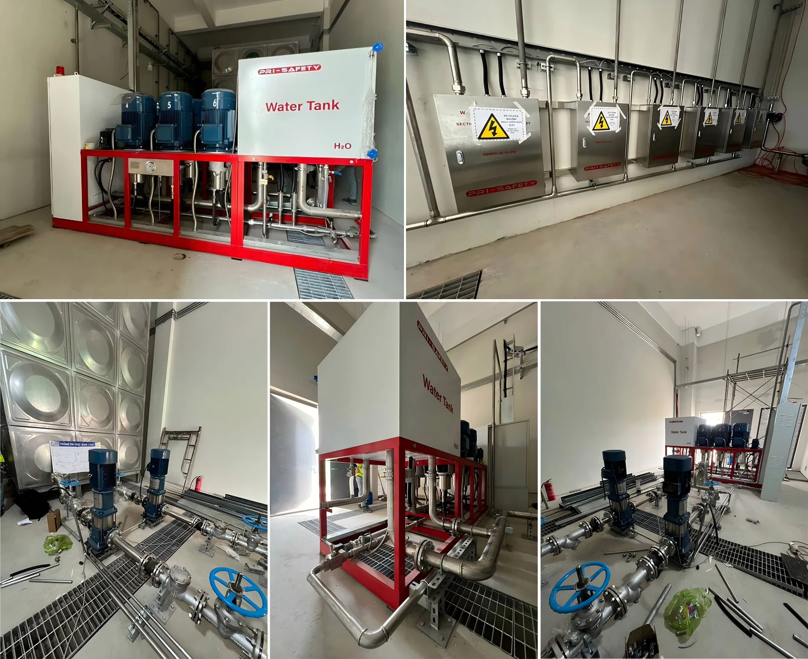 Water mist fire system example Water mist fire system example