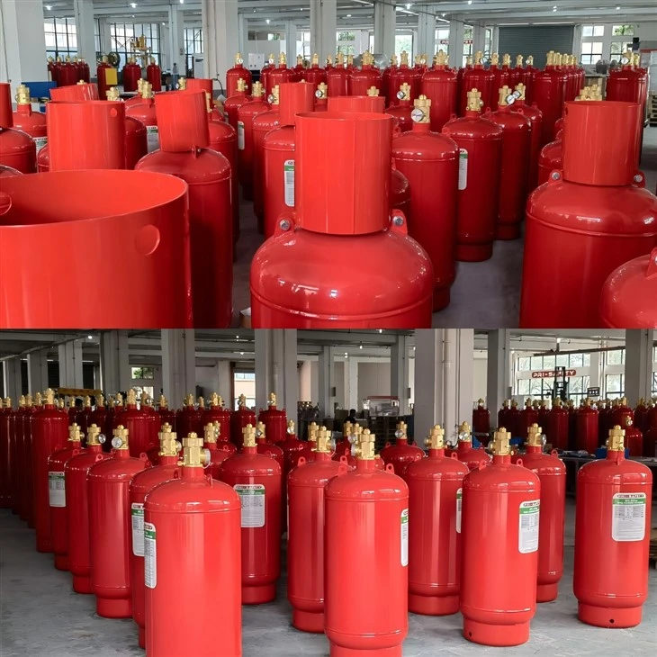 Clean Agent Fire Suppression System FM200 HFC-227ea For IT Equipment Computer Rooms FK 5112 Novec 1230 Fire Protection System high quality